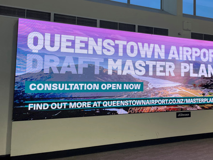 Draft Master 2 Tadpole Rack Community consultation on Queenstown Airport's draft Master Plan closes